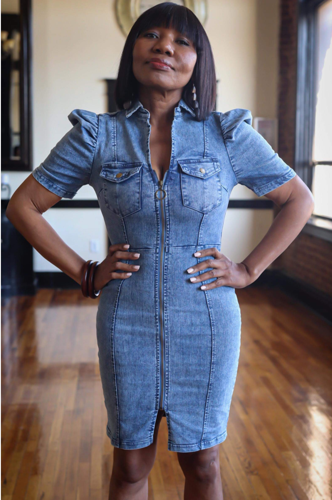 Billie Jean denim Dress