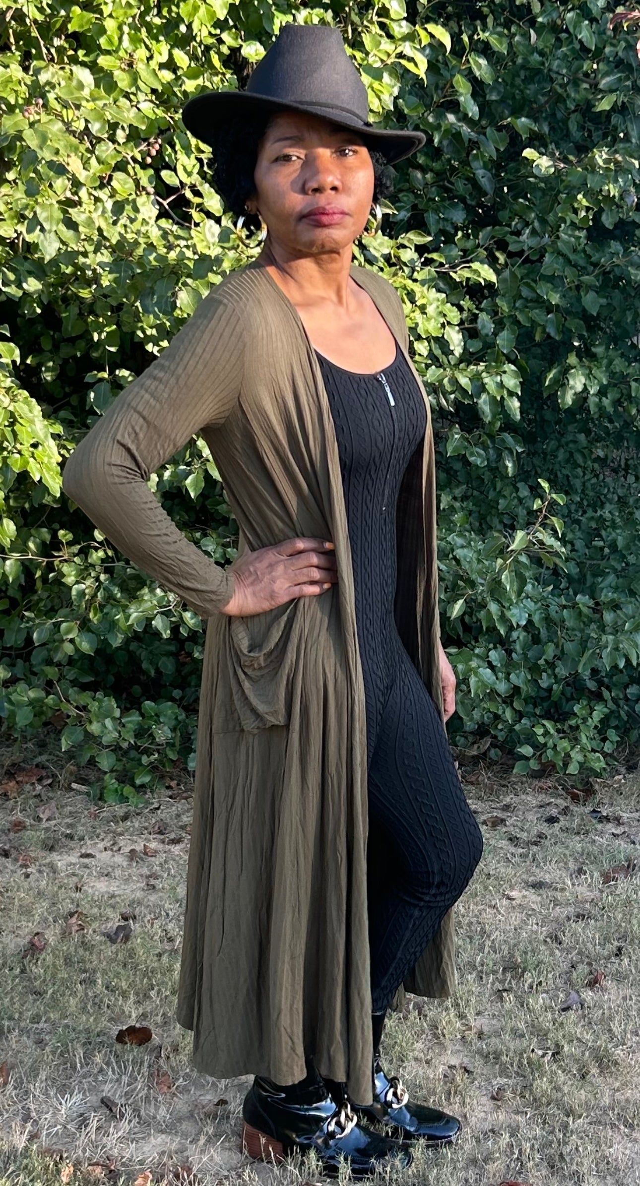 Open Front Cardigan